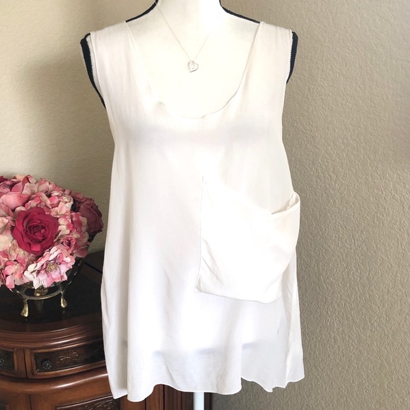 2For $25 Olive Olivia 💯% Silk Tank Top - Picture 1 of 7